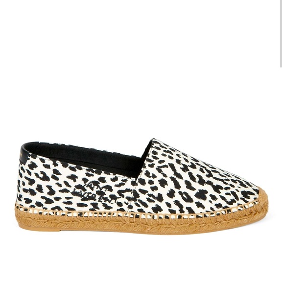 Saint Laurent Animal Print Espadrille - Picture 1 of 13